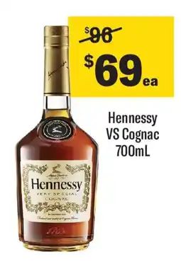 Coles Hennessy vs cognac offer