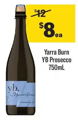 Coles Yarra burn yb prosecco offer