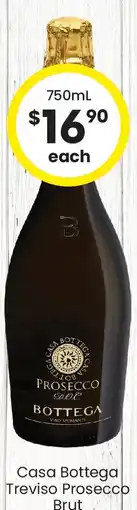 The Bottle O Casa bottega treviso prosecco brut offer