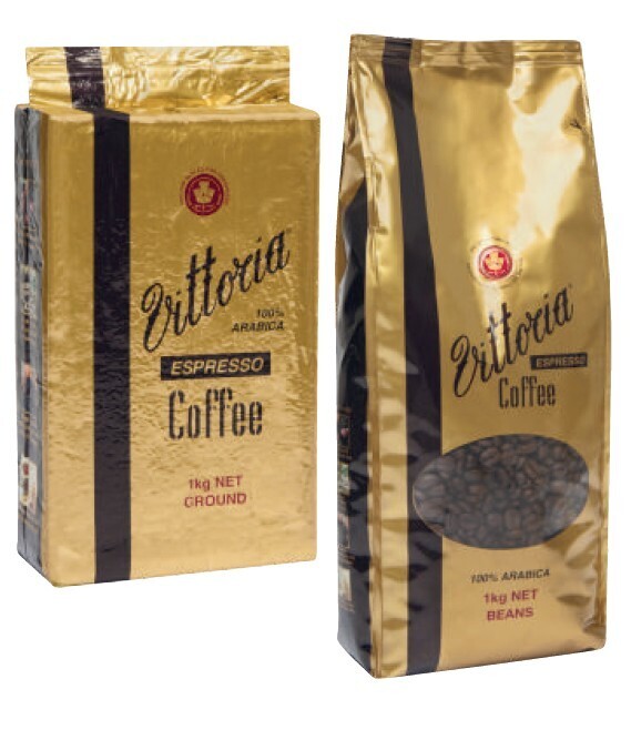 Vittoria Espresso Coffee Beans or Ground 1kg offer at Coles