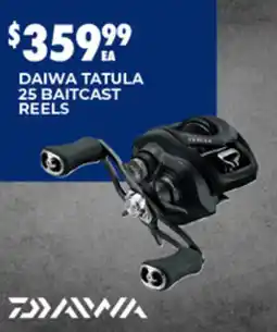 BCF Daiwa tatula 25 baitcast reels offer