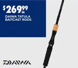 BCF Daiwa tatula baitcast rods offer