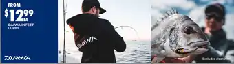 BCF Daiwa infeet lures offer