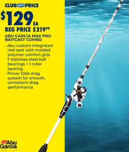 BCF Abu garcia max pro baitcast combo offer