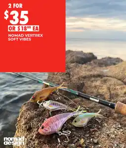 BCF Nomad vertrex soft vibes offer
