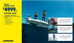 BCF Lowrance recont saltwater trolling motor offer