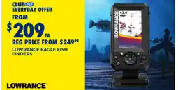 BCF Lowrance eagle fish finders offer
