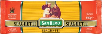 Coles San Remo Pasta 375g-500g offer