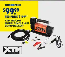 BCF Xtm 160lpm 150psi single air compressor offer