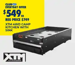BCF Xtm 4wd camp kitchen with sink offer