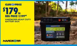 BCF Hardkorr heavy duty battery box offer