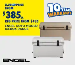 BCF Engel roto mould icebox range offer
