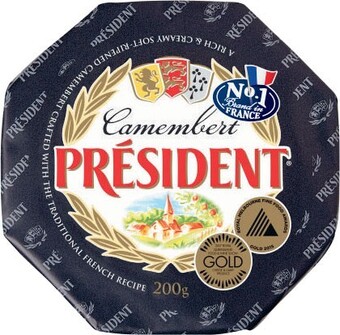Coles Président Camembert or Double Brie 200g offer