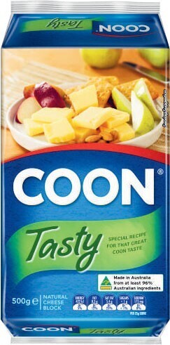 Coles Coon Cheese Block 500g offer