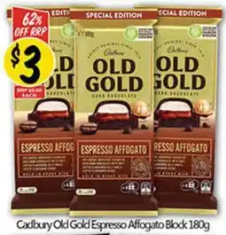 NQR Old Gold Espresso Affogato Block offer