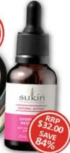 NQR Natural Actives Overnight Reset Oil offer