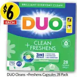 NQR Cleans +Freshens Capsules offer