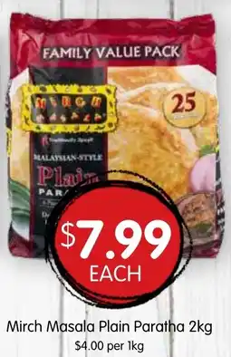 Spudshed Masala Plain Paratha offer