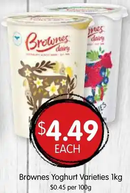 Spudshed Yoghurt offer