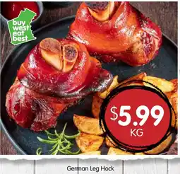 Spudshed German Leg Hock offer