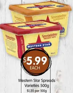 Spudshed Spreads Varieties offer