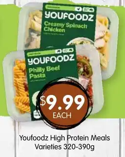 Spudshed High Protein Meals Varieties offer