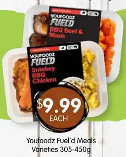 Spudshed Fuel'd Meals Varieties offer