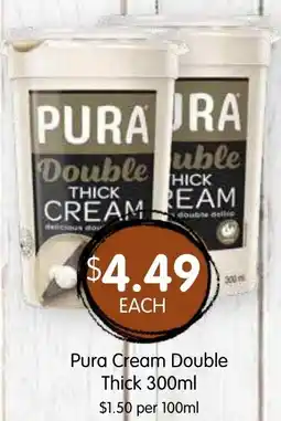 Spudshed Cream Double Thick offer