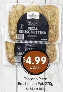 Spudshed Pizza Brushettina offer