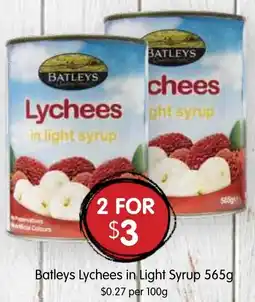 Spudshed Lychees in Light Syrup offer
