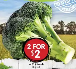 Spudshed Broccoli offer