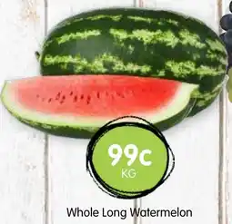 Spudshed Whole Long Watermelon offer