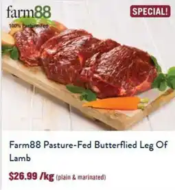 Tasman Butchers Pasture-Fed Butterflied Leg Of Lamb offer