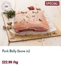 Tasman Butchers Pork Belly offer