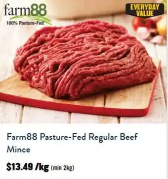 Pasture-Fed Regular Beef Mince