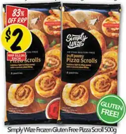 NQR Frozen Gluten Free Pizza Scroll offer