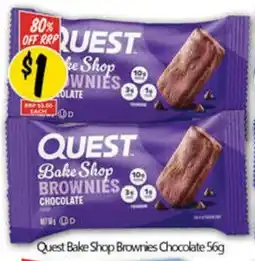 NQR Bake Shop Brownies Chocolate offer