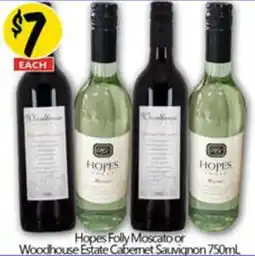 NQR Woodhouse Estate Cabemet Sauvignon offer