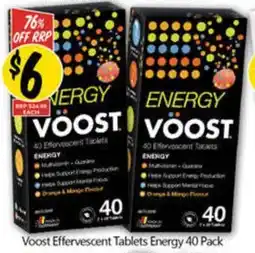 NQR Effervescent Tablets Energy offer