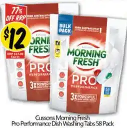 NQR Pro Performance Dish Washing Tabs offer