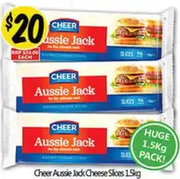 NQR Aussie Jack Cheese Slices offer