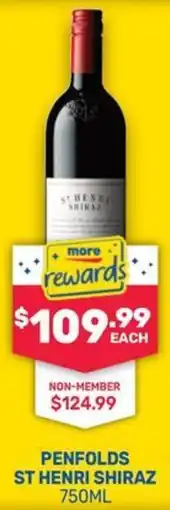 SipnSave Penfolds St Henri shiraz offer