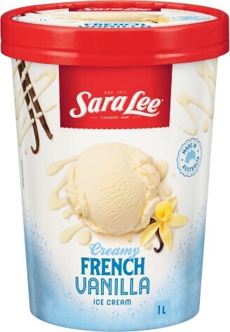 Coles Sara Lee Ice Cream 1 Litre offer