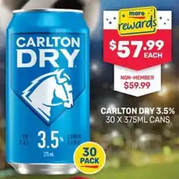 SipnSave Carlton dry 3.5% offer