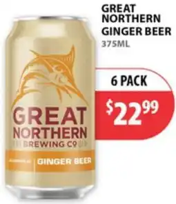 Star Liquor Great northern ginger beer offer