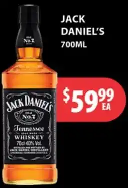 Star Liquor Jack daniel's offer