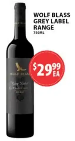 Star Liquor Wolf blass grey label range offer