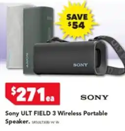 Harvey Norman ULT FIELD 3 Wireless Portable Speaker offer