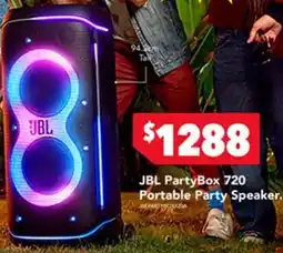 Harvey Norman PartyBox 720 Portable Party Speaker offer