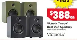 Harvey Norman Tempo' Bookshelf Speakers offer